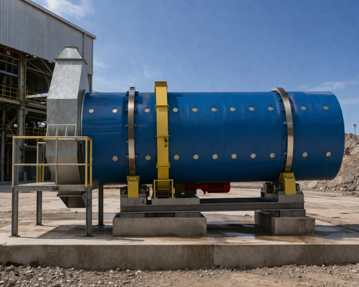 Rotary Drum Granulator — Pro Makina