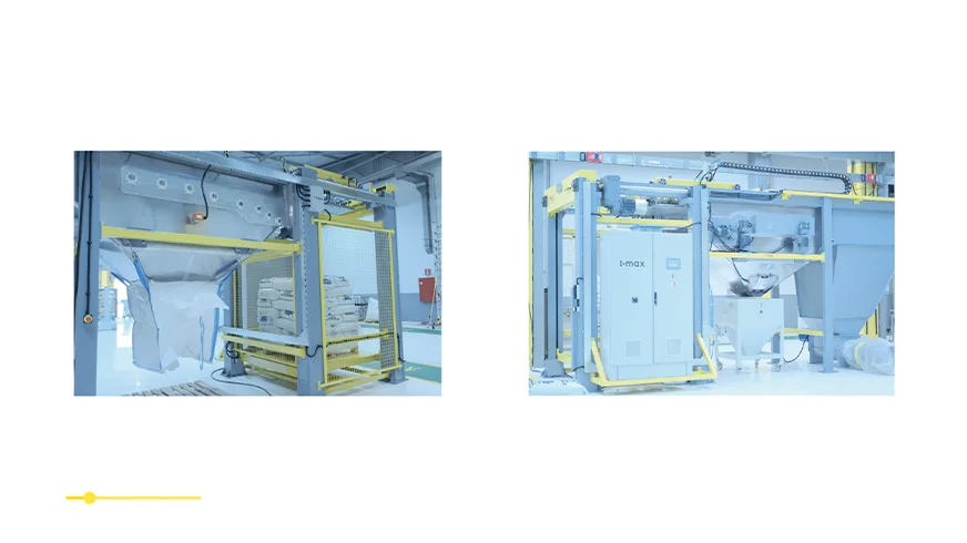 Bagomax Fully Automatic Bag Opening and Emptying Machine — Tepro Makina ve Otomasyon Sistemleri San. ve Tic. A.Ş.