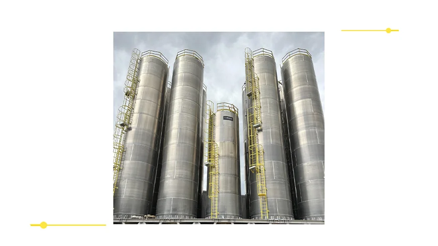 Silomax Aluminium Raw Material Silos — Tepro Makina ve Otomasyon Sistemleri San. ve Tic. A.Ş.