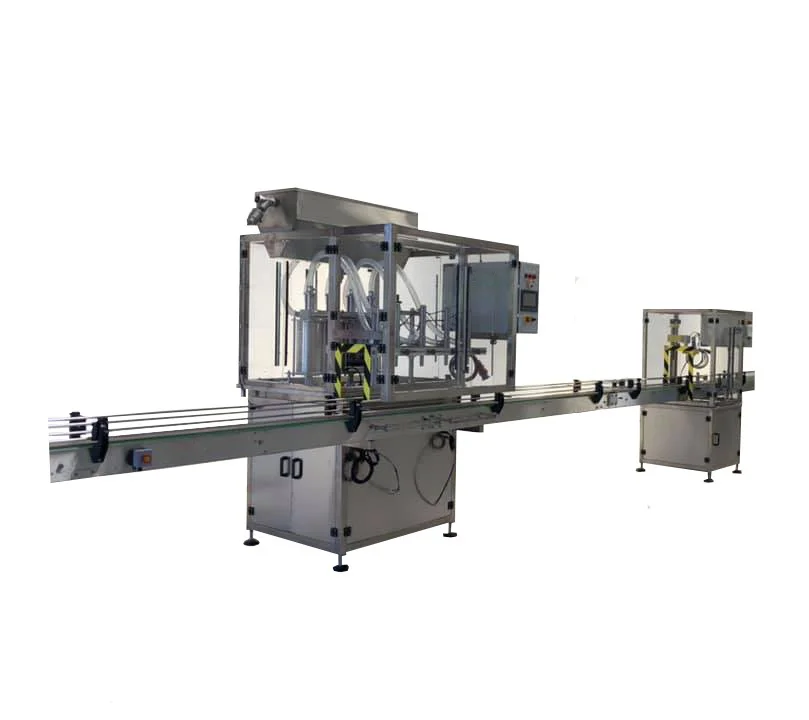 4 Head Automatic Piston Filling Machine (SAF-205) — Sabintech