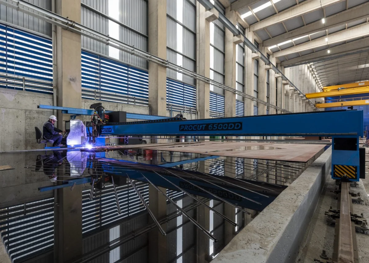 Çelik İşleme ve CNC Sac Kesim — Boğaziçi Denizcilik San. ve Tic. A.Ş.