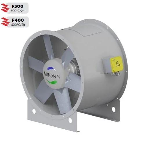 Axial Cased Smoke Exhaust Fans — Aironn Havalandırma ve Klima Sistemleri San. ve Dış Tic. Ltd. Şti.
