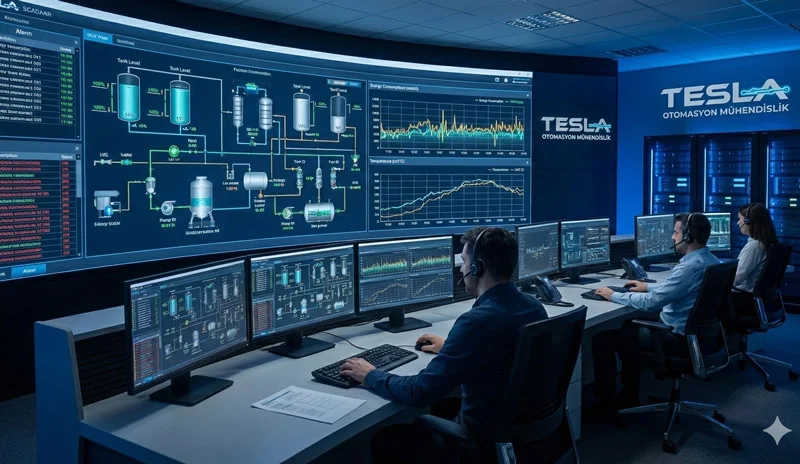 SCADA and Data Management — Tesla Otomasyon Mühendislik