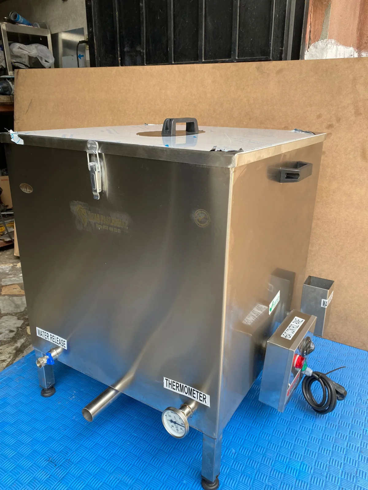 Honey Melting Tank — Özas Paslanmaz Makina