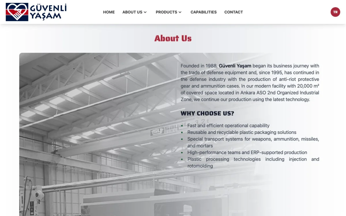 Polymer Design — Güvenli Yaşam Savunma Havacılık San. ve Tic. Ltd. Şti.