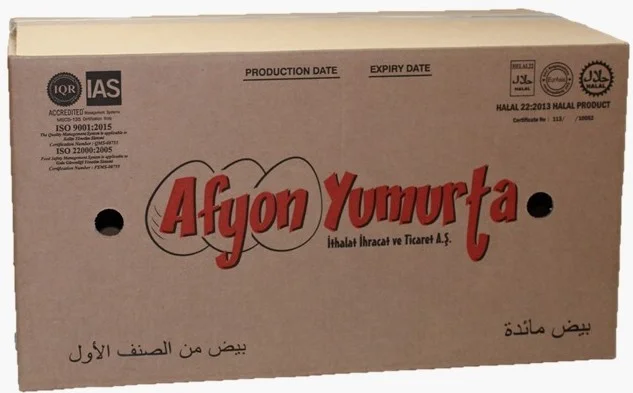 Export Eggs — Afyon Yumurta A.Ş.