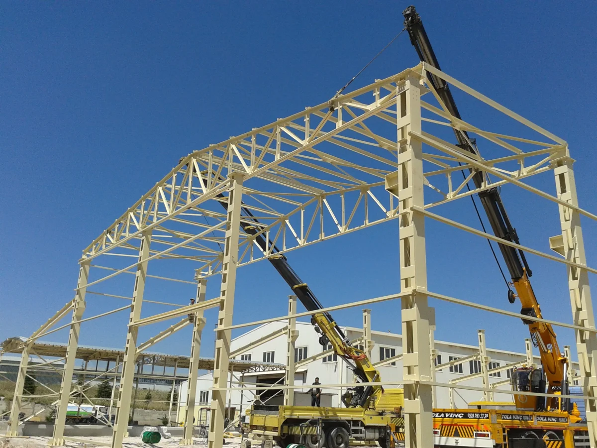 Steel Construction Service — Eker Makina