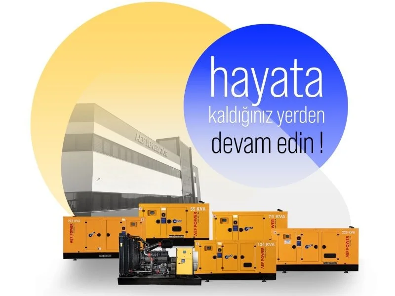 Diesel Generator — AEF Jeneratör Sanayi A.Ş.