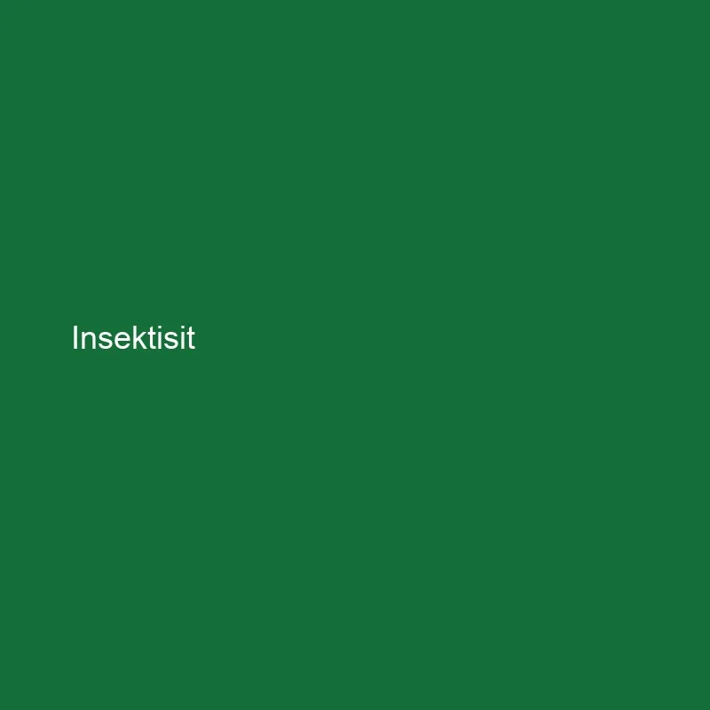 Insecticides — Platin Kimya Mümessillik ve Dış Ticaret A.Ş.