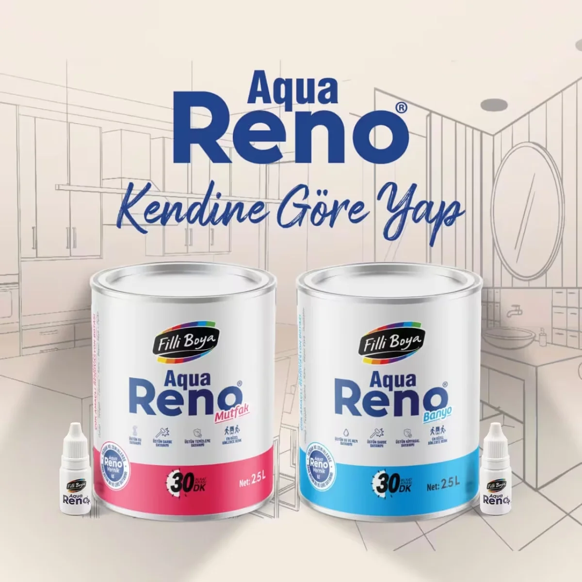 Water-Based Renovation Paint — Betek Boya Balıkesir