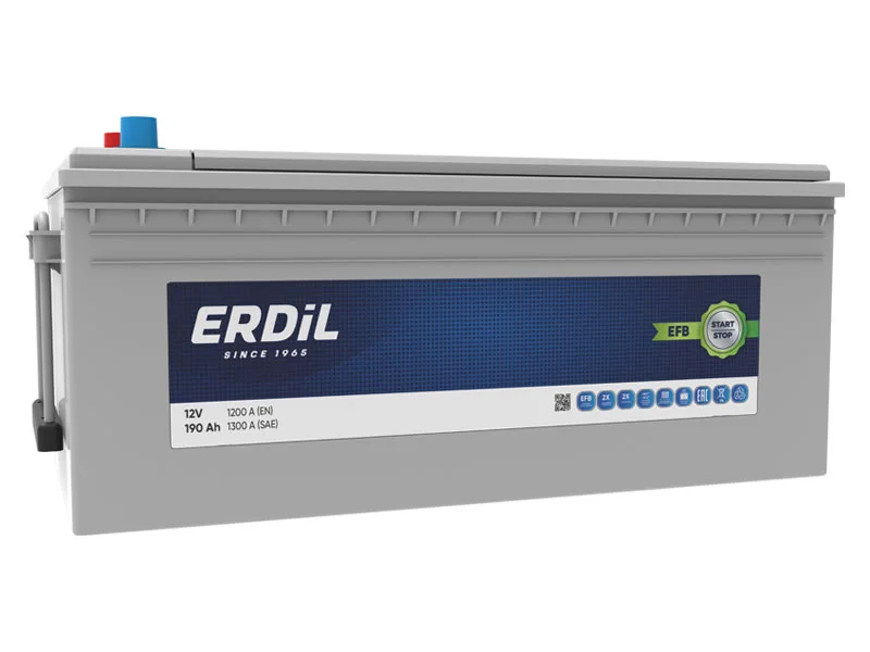 EFB Heavy Duty Battery — Erdil Akü ve Otomotiv Sanayi Tic. Ltd. Şti.