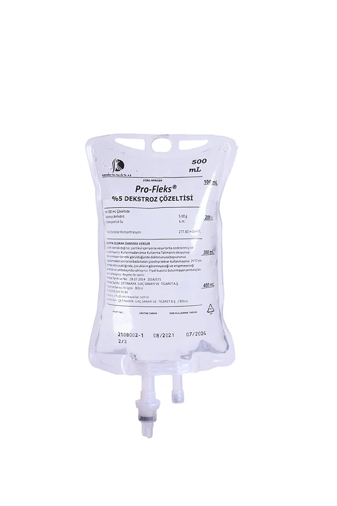 Pro-Fleks Sodium Chloride 0.9% — Çetinkaya İlaç Sanayi ve Ticaret A.Ş.