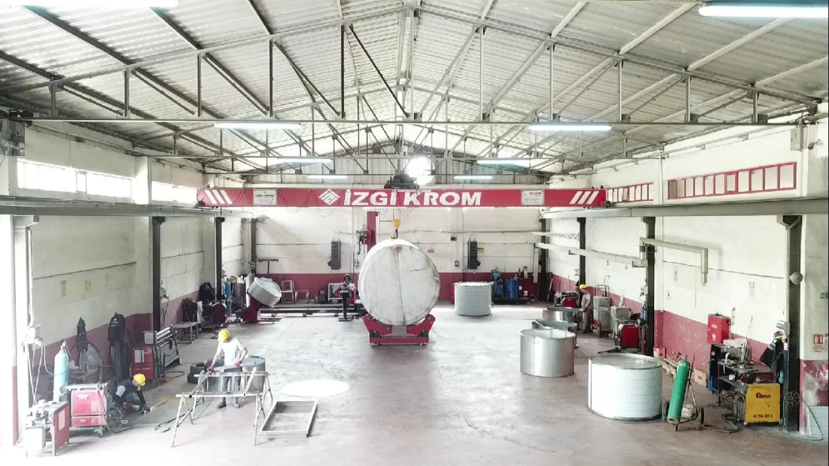 Tank Manufacturing and Installation — İzgi Krom Makina Sanayi ve Ticaret Ltd. Şti.
