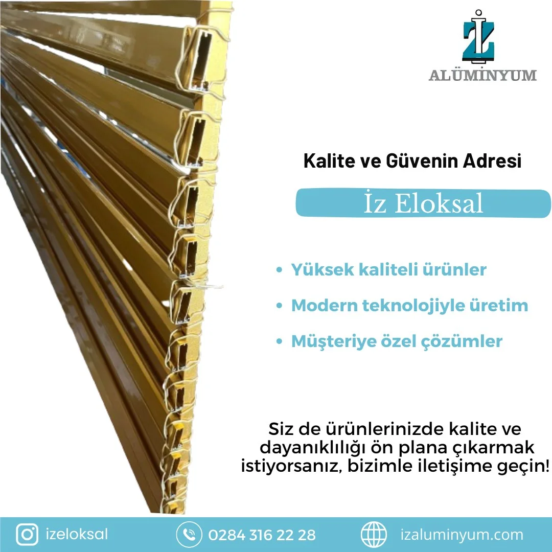 Toz Boyalı Parça — İZ Eloksal