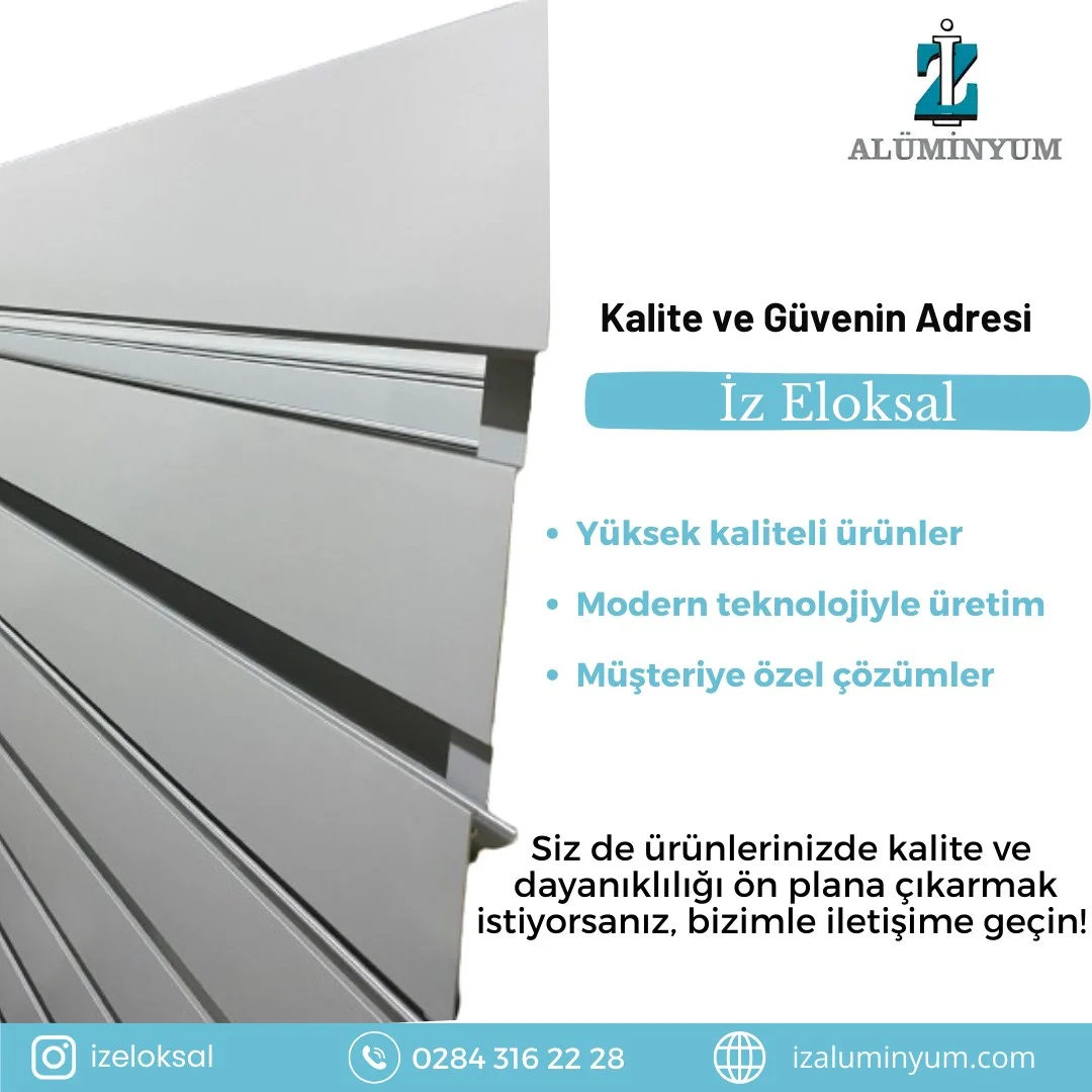 Doğrama Profili — İZ Eloksal