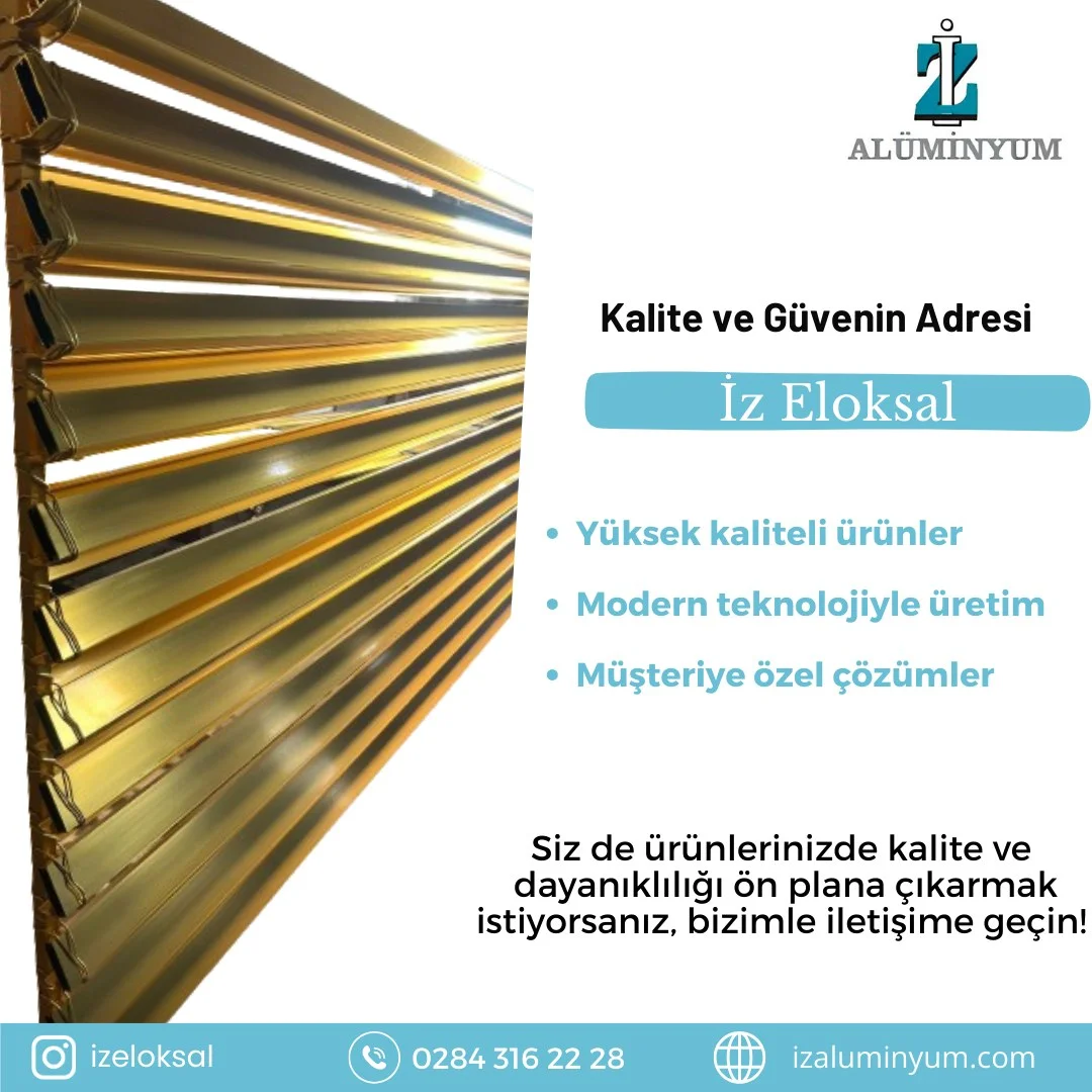 Eloksal Kaplama — İZ Eloksal