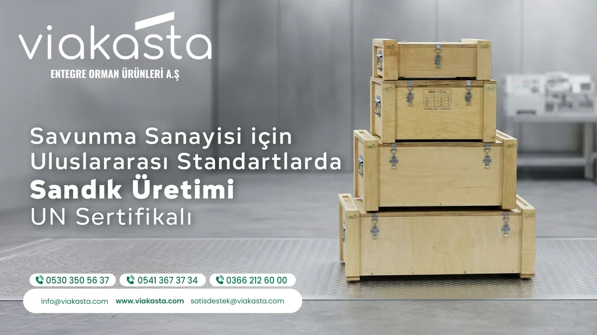 Masif Panel Üretimi — Viakasta Entegre Orman Ürünleri