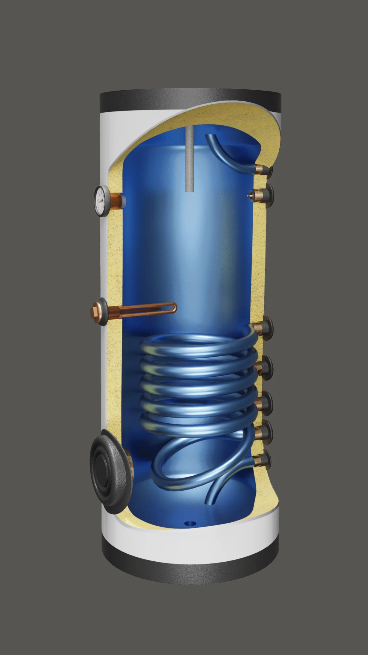 Elegance Single-Coil Boiler — Boilera Isı Sistemleri