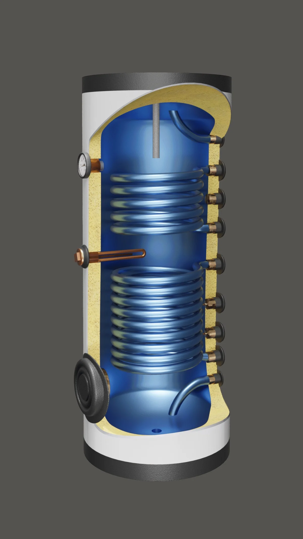 Elegance Double-Coil Boiler — Boilera Isı Sistemleri