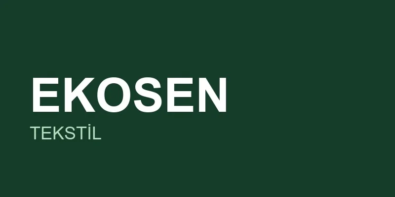 Ekosen Tekstil