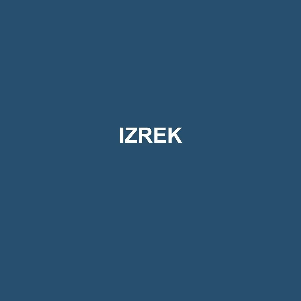 Dayanıklı Endüstriyel Etiket — İzrek