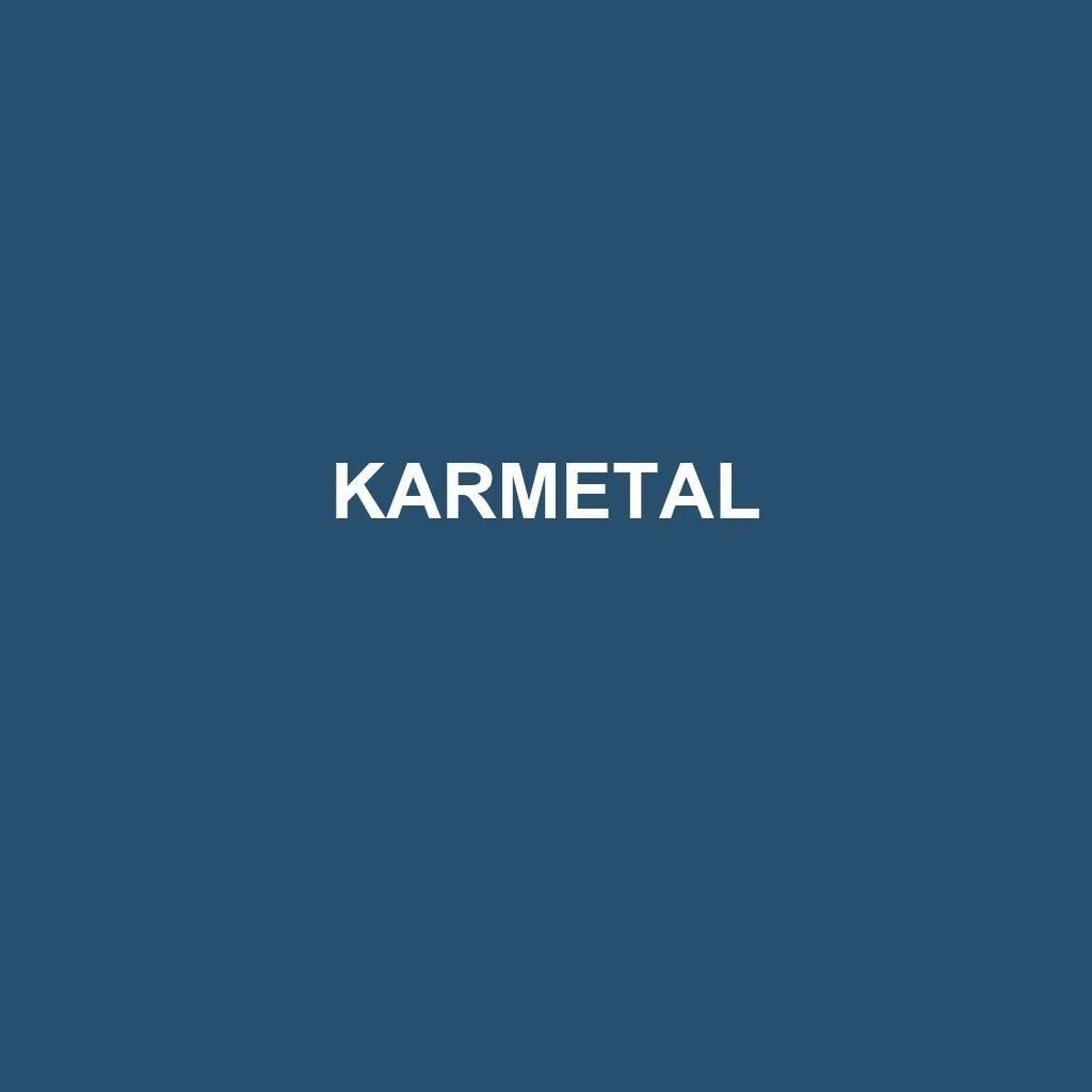Bandsaw Manufacturing — Karmetal