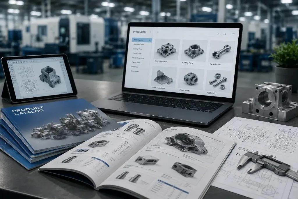 Design engineer working with technical drawings and measuring tools